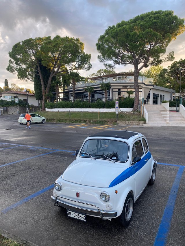 The iconic Fiat 500 always in trend