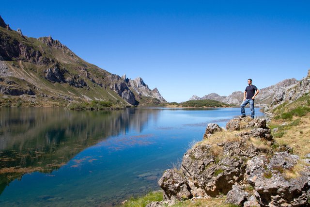 Lago del Valle in Somiedo