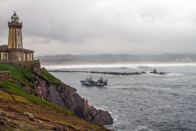 Driving around the Cabo Peñas - Asturias