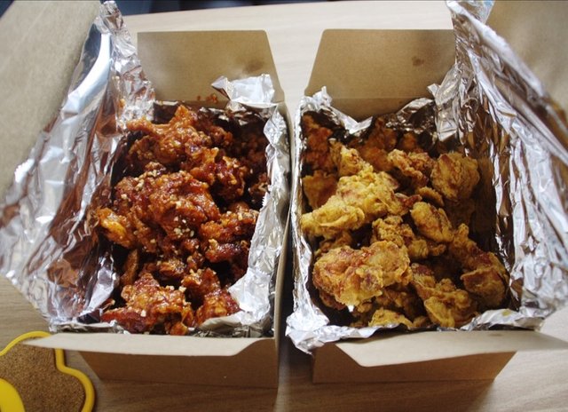 Incheon Paktaek Chicken Gangjeong Ganseok-dong Gourmet Delivery and Packaging Good!