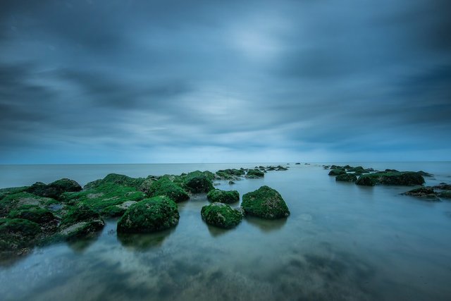 One Minute exposure F22 ISO 100 Leefilter Bigstopper and Little stopper!