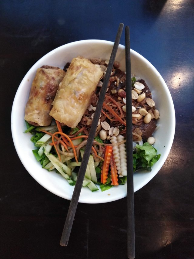 Bun Thit Nuong: a must-try of Vietnam