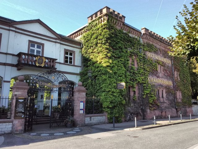 Kupferberg-Museum and sparkling wine cellar 