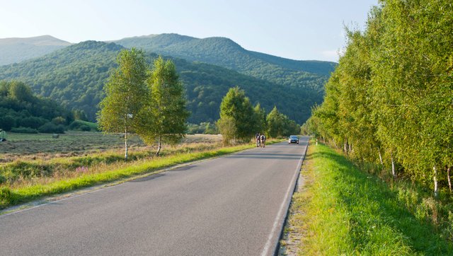 Way from Wołosate to Ustrzyki Górne