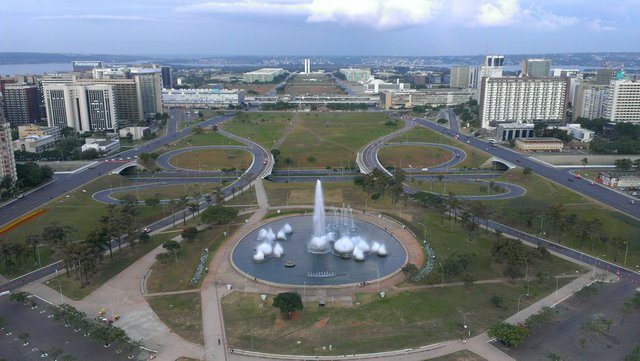 East view city from the Brasilia TV tower - Photo  taken by myself.