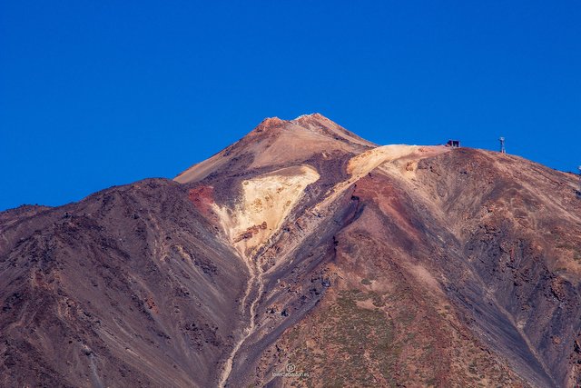 La cima o Pico del Teide