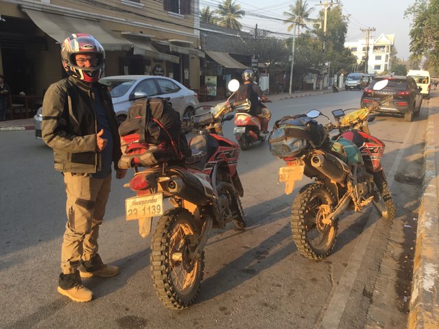 Bikers at Sunset