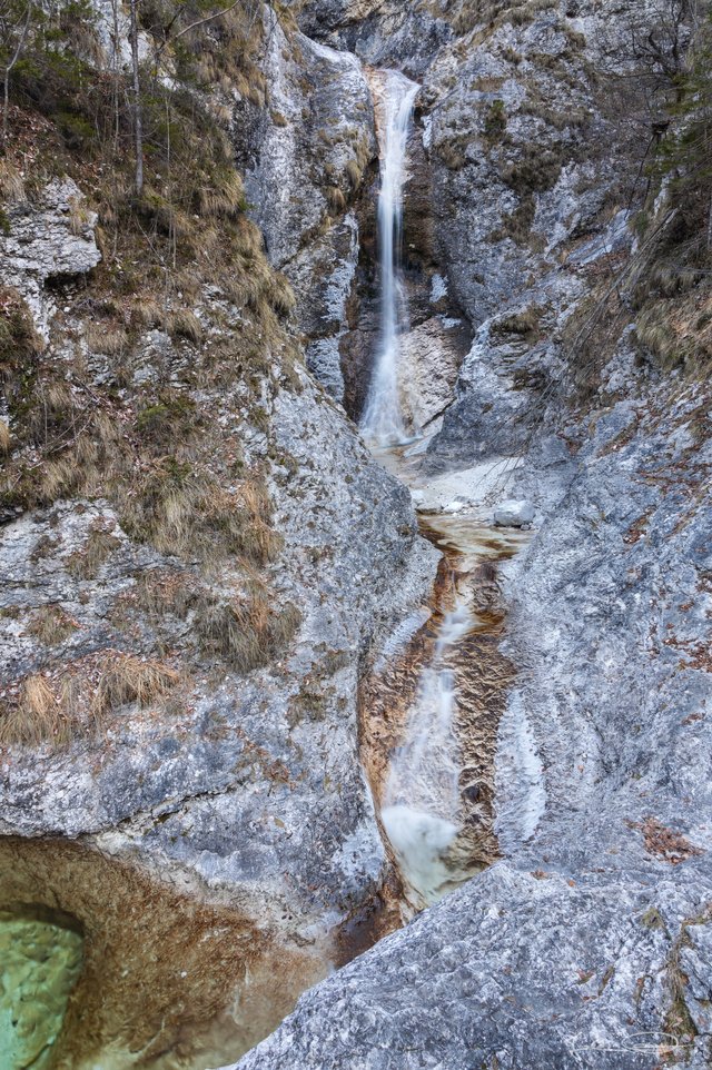 Waterfalls in the Zadnjica Valley (SLO)
