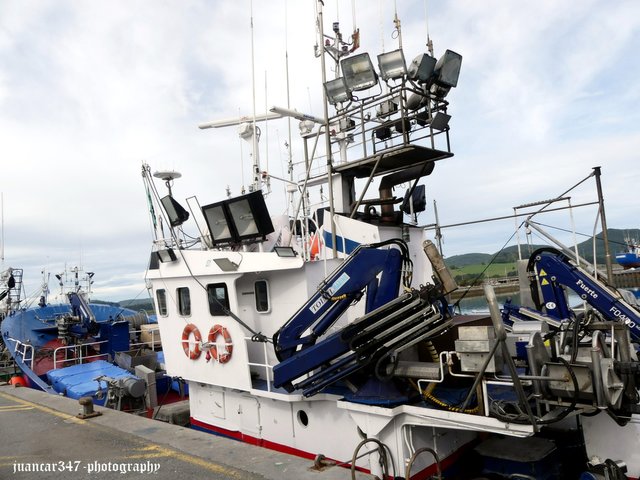 Typical fishing boat