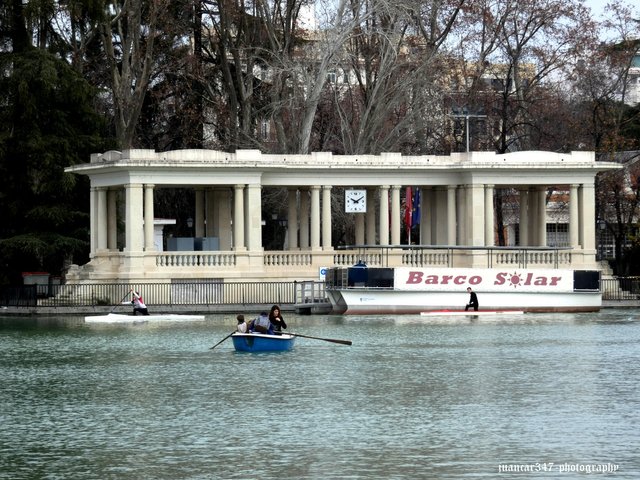 Located in front of the neoclassical pier