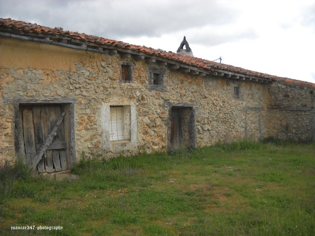 Old family houses, where cattle were also housed