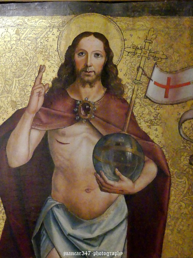Pedro Berruguete: Cristo Salvador del mundo, siglo XV