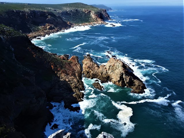 Awesome wide open horizons facing east on the south coast of Africa