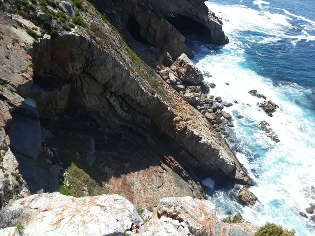 Another view of the inaccessible cavern with no way down from this angle whatsoever.