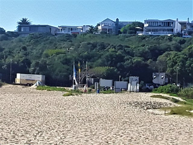 Some of the best views and locations for whale watching in the distance, looking down on Lookout beach