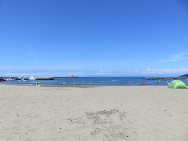 Morning at Matsuzaki beach