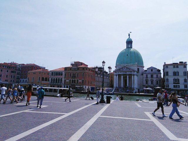 The view of the Grand Canal from St Mark’s Square