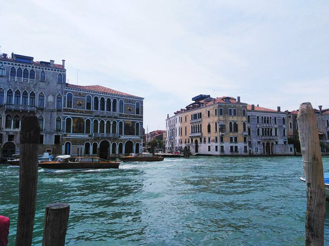 Some palaces at Canal Grande