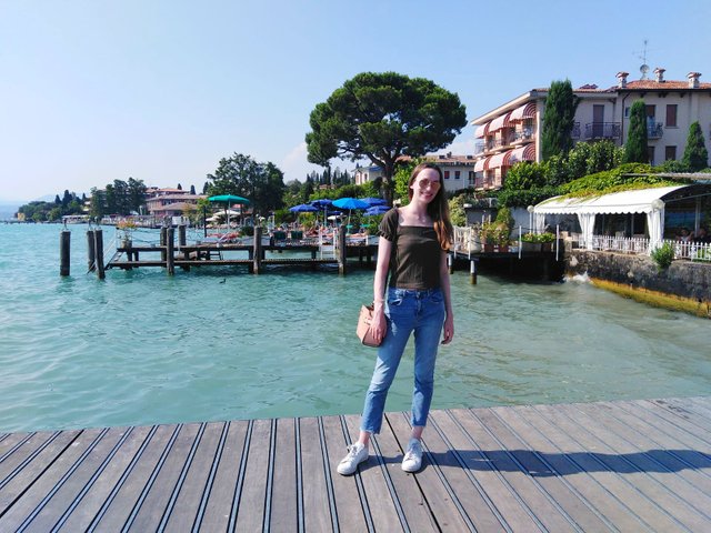 A small jetty at the edge of the old town - doesn’t the water look great turquoise?