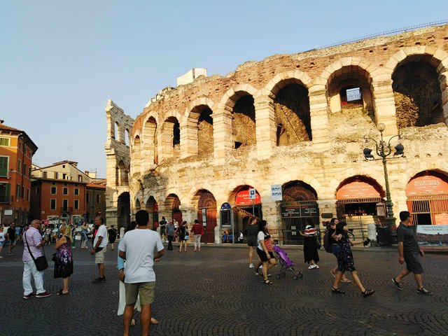 Roman amphitheater, the Arena of Verona