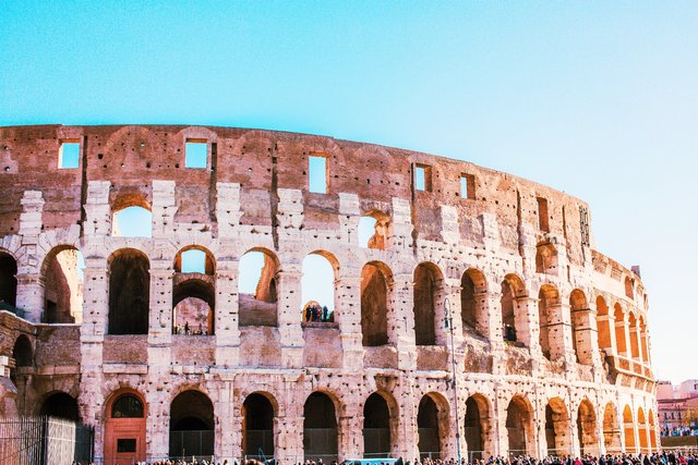 Colosseum in Rome, Italy