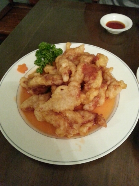 Uijeongbu Restaurant  Uijeongbu Chinese Restaurant] Palga Chinese style sweet and sour pork 