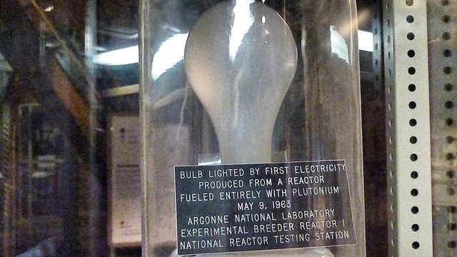 The historical light bulb.