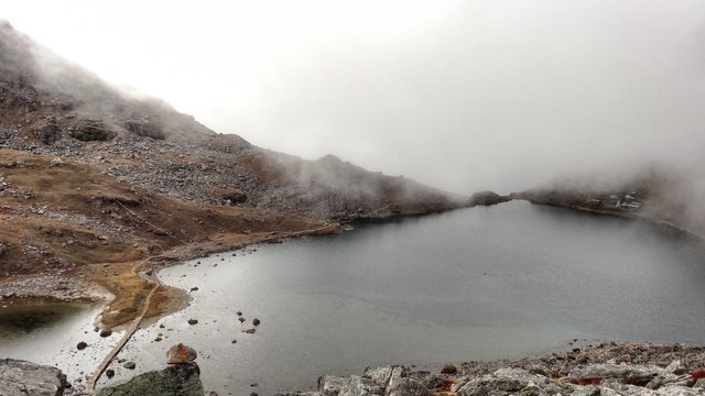 Deep lakes at the highest points