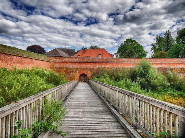 Fortress Dömitz - looks like a small Malbork.