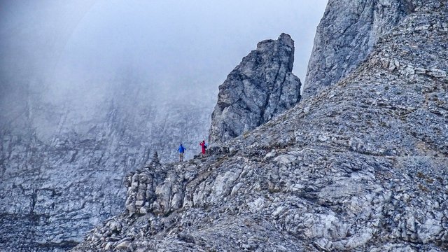 Much mountains, tiny little humans