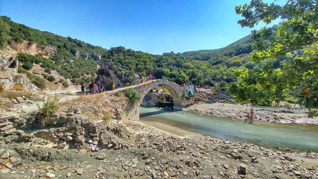 The historic bridge Kadiut.