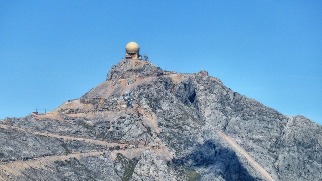 The Nato peak, forbidden area