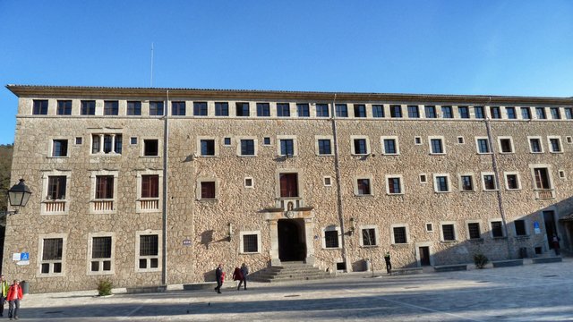 The cells of the monks, where we sleep tonight