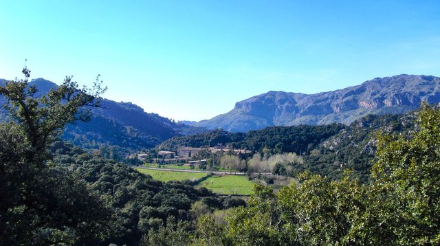 View to the monastery