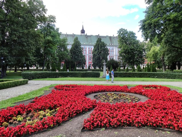 A nice park in downtown