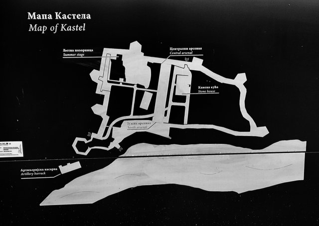 Maps of the fortress