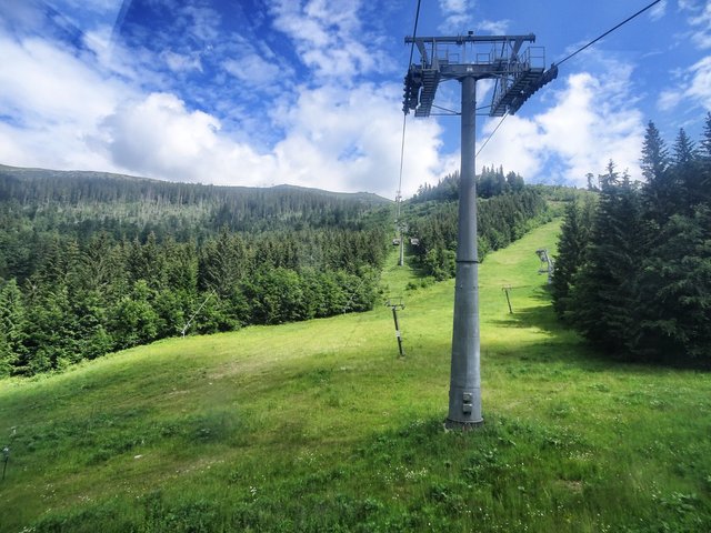 Under the cable car