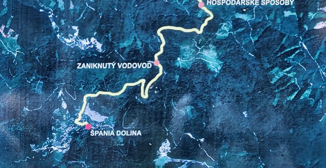 The way to Spania Dolina - maybe 7 km long