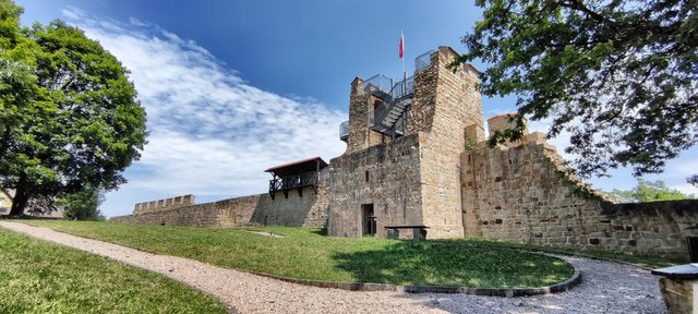 Inside the fortress