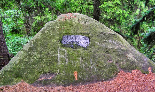 The plate for “Ponzel’s bold jump 1887”