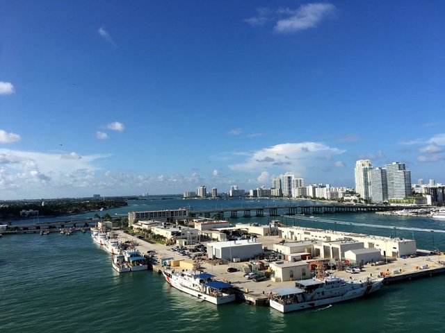 Cruising in the Western Caribbean. Day 1.