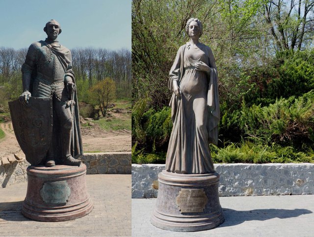 Monuments: Stanislav Pototsky and Sofia