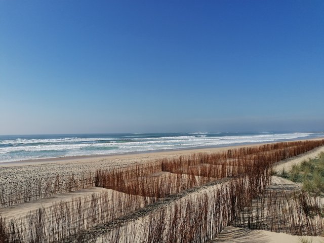 Caparica Beach walk fast-forward (ENG/ PT/ DE)