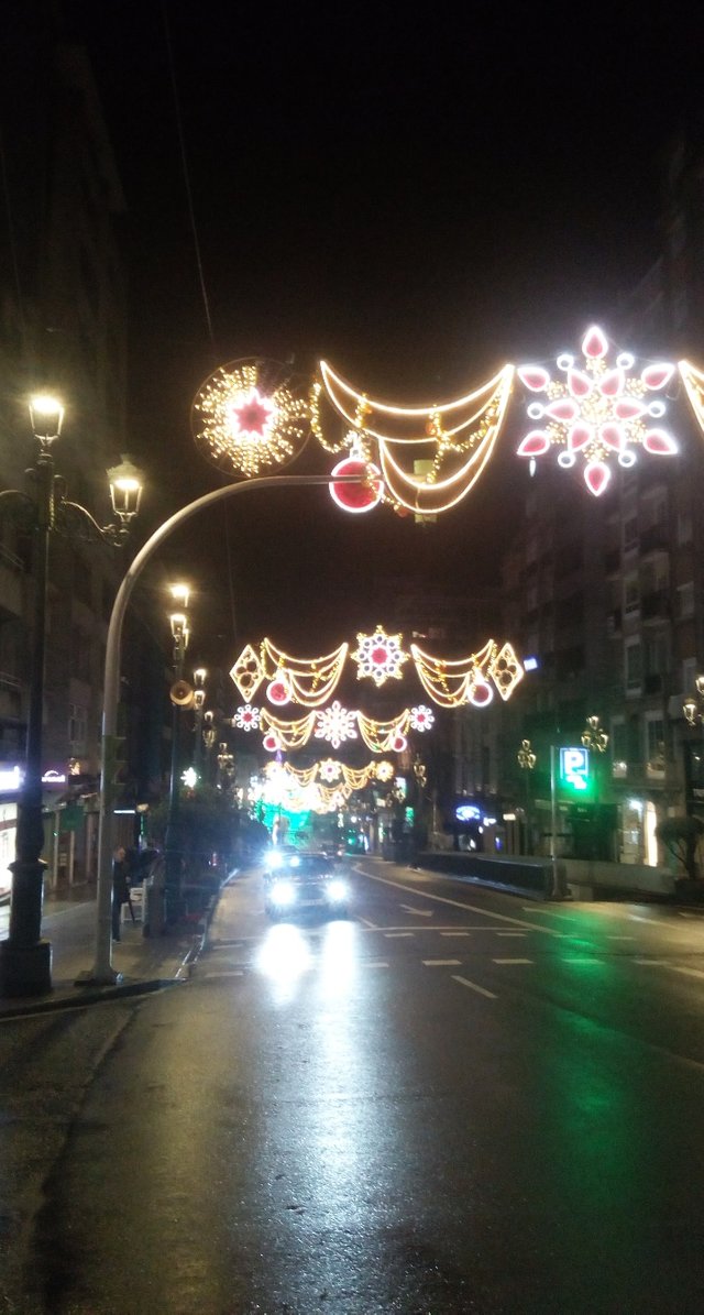 One of the main streets of Vigo