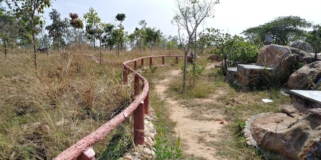 Image Source. Natural surroundings around Rock Garden in Melkote detailed in my earlier article here