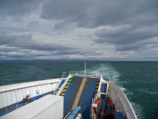 Crossing the Strait of Magellan