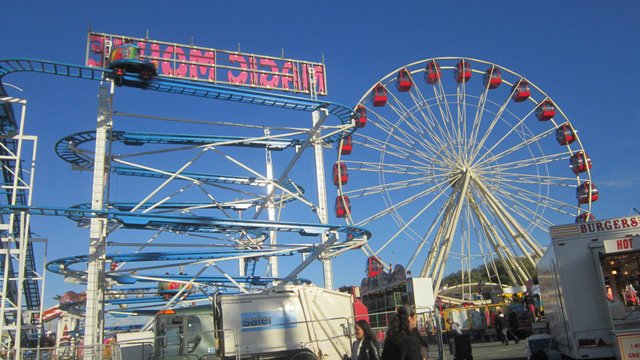 Nottingham Goose Fair and Sightseeing