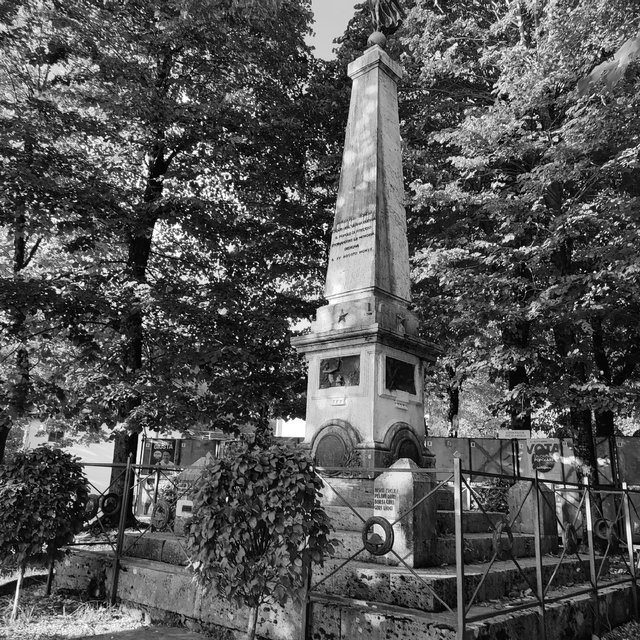 This is one of the war memorial of the village situated in the main park.