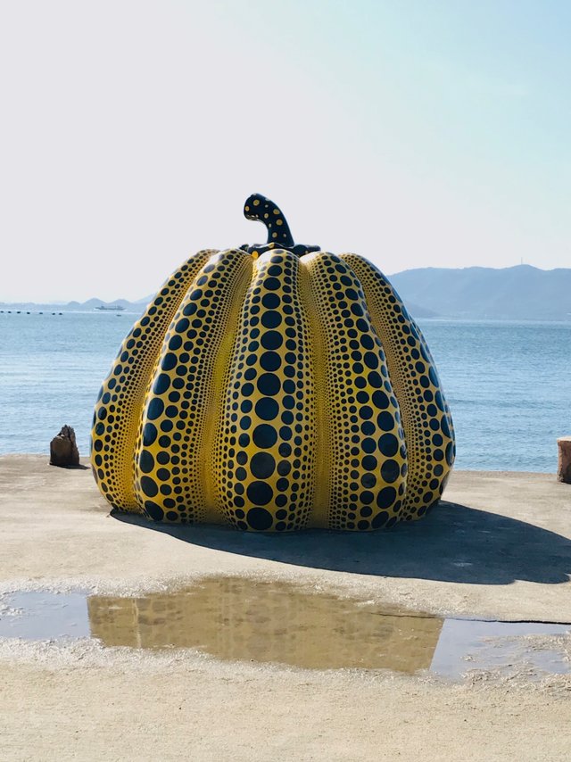 Yellow Pumpkin by Yayoi Kusama