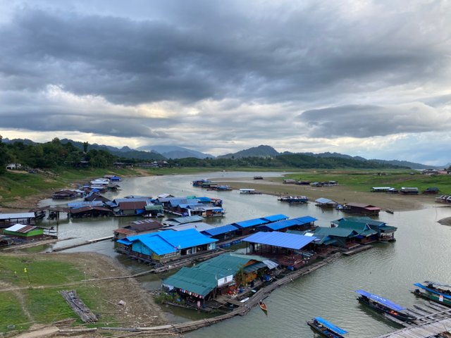 View from the Mon bridge